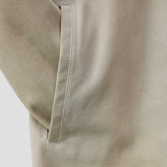 CC Corneliani Cream Suede Jacket - Picture 7 of 9